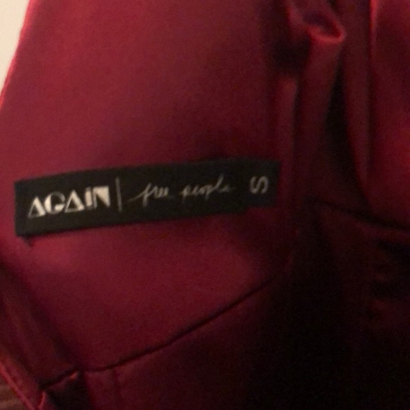 Dylan Midi Dress Free People burgundy - Picture 5 of 5